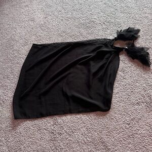 Black Sarong Beach Cover Up